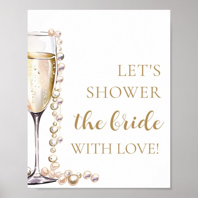Poster Perles Pourfendez La Mariée Avec Amour (Devant)