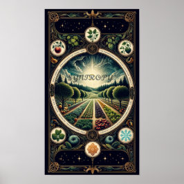 Poster Permaculture "Conception Syntropique"
