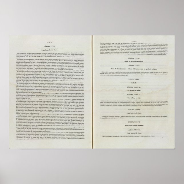 Poster Pérou 28 (Devant)