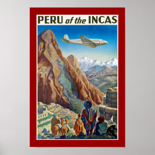 Poster Pérou des Incas