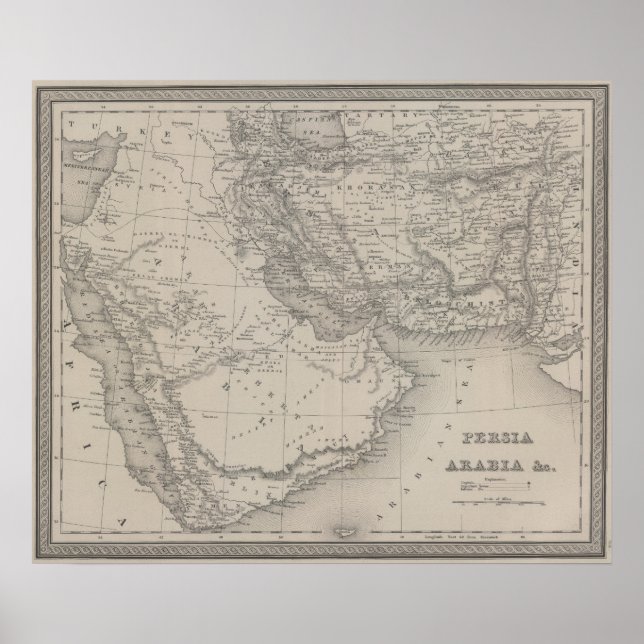 Poster Perse et Arabie (Devant)