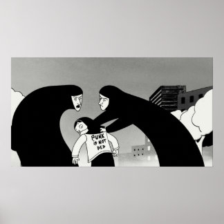 Poster Persépolis Punk n'est pas mort