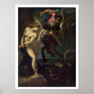 Poster Perseus et Andromeda, c.1610 (huile sur la toile)