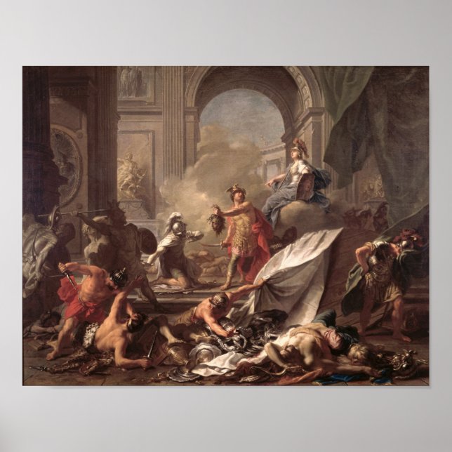 Poster Perseus, sous la protection de Minerva (Devant)