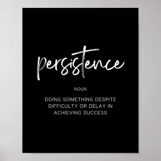 Poster Persistance