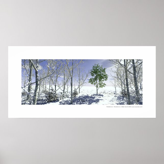 Poster Persistance - Persistance (Devant)