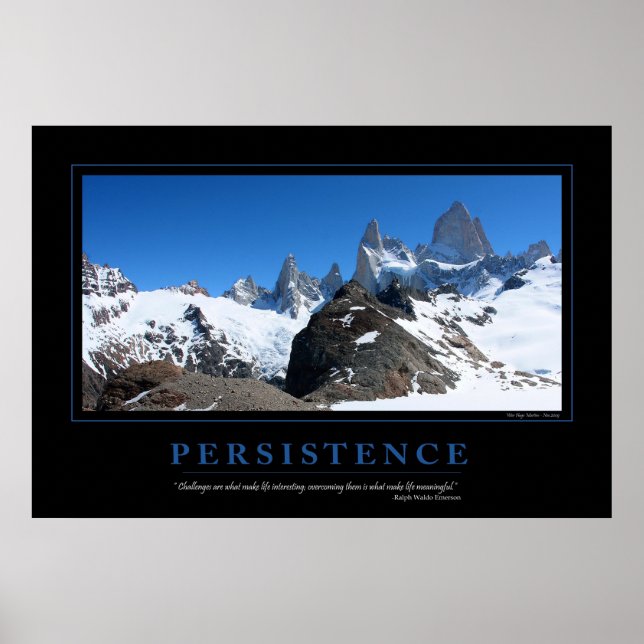 Poster Persistenz (Vorne)