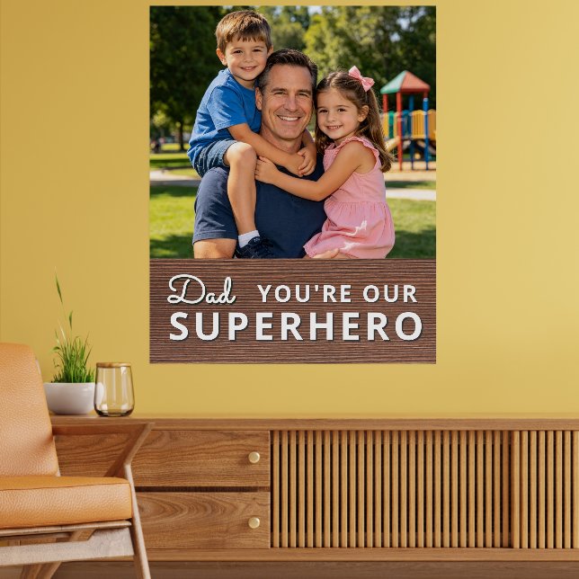 Poster Personalized with photo and text (Salon 2)