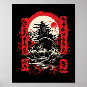 Poster Personnages Chinese American Kenpo Karate