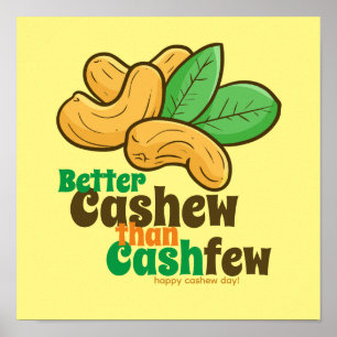 Poster Personnalisable Joyeux Jour de Cashew