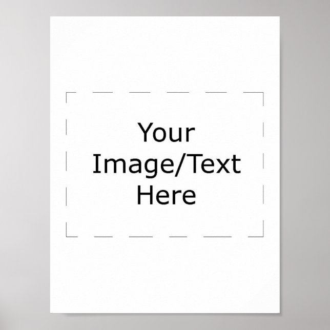 Poster personnalisé (Devant)