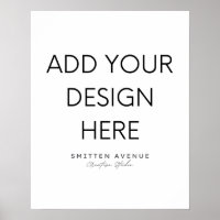 Poster personnalisé 16x20 (Matte)