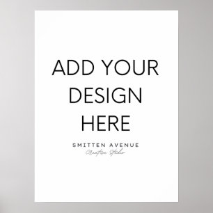 Poster personnalisé 18x24 (mat)