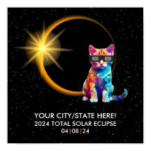 Personnalisé 2024 Solar Eclipse Souvenir Funny Cha
