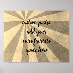 poster personnalisé ajouter votre devis pour perso