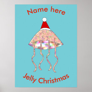 Poster personnalisé de la Jellyfish