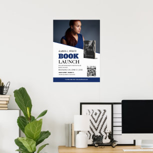 Poster personnalisé de lancement de livre