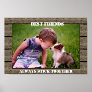Poster personnalisé des meilleurs amis
