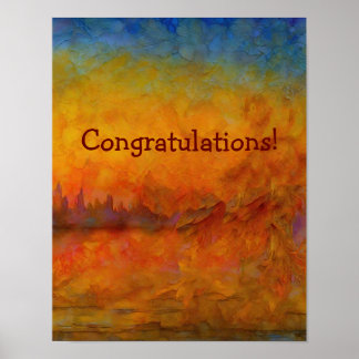 Poster Personnalisé "Dreamscape Awakening - Art Abstrait