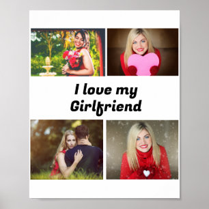 Poster Personnalisé J'aime ma Girami 4 photo