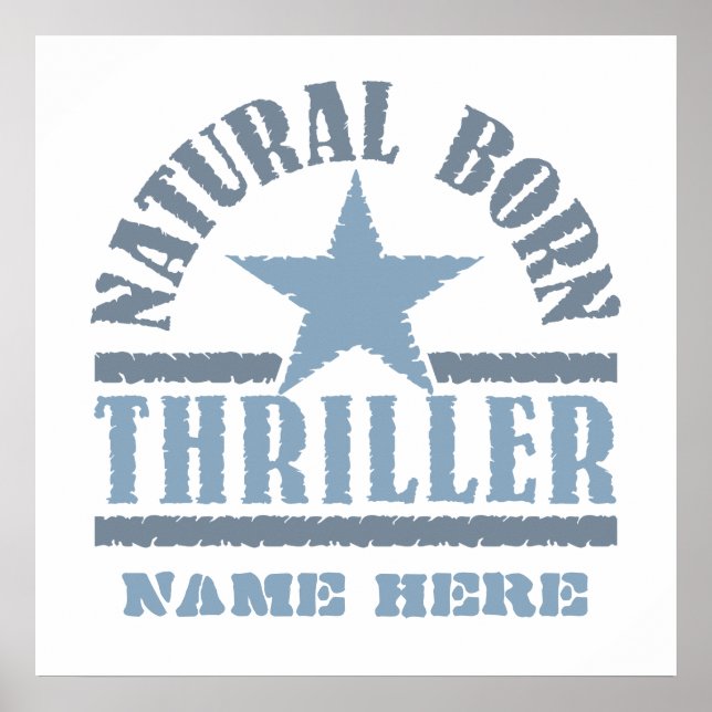 Poster personnalisé Natural Born Thriller (Devant)