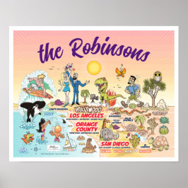 Poster personnalisé SoCal Dream
