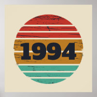 Personnalisé Trente vintage 30e anniversaire