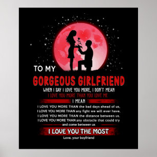 Poster Personnalisée À Ma Magnifique Amie