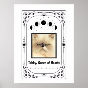 Poster Personnaliser Amoureux de Chat Photo Drôle Chat Ma