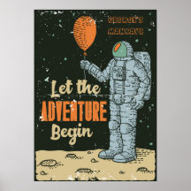 Personnaliser Astronaute L'Aventure Commence Homme