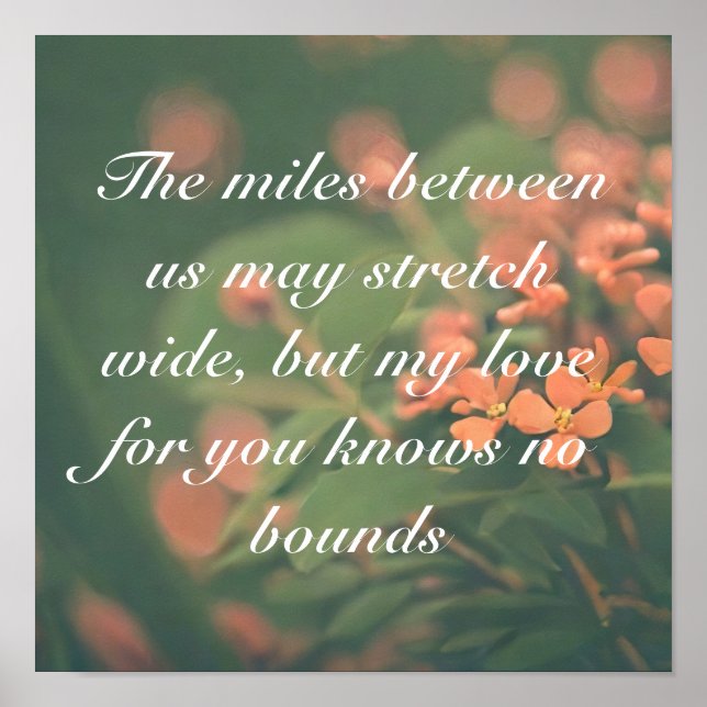 Poster Personnaliser vous me manquez vraiment de dire (Devant)