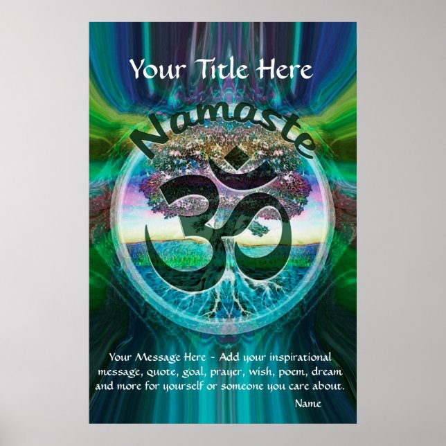 Poster PersonnaliserABLE - Namaste (Devant)