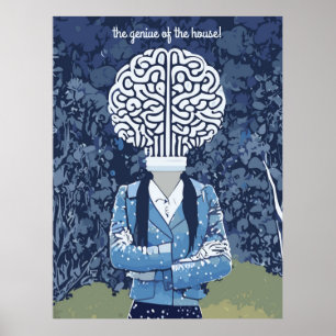 Poster Personne de cerveau