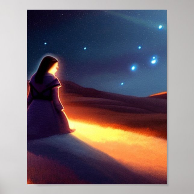 Poster Personne de lumière (Devant)