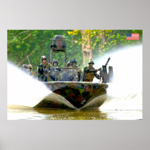 POSTER PERSONNEL AMÉRICAIN DE COMBAT
