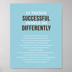 Poster Personnes réussies 8" x 10" copie d'art