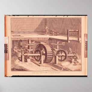 Poster Perspective view of a 'Patouillet'