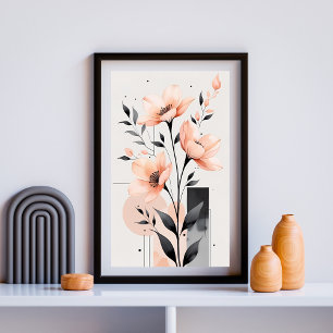 Poster Pétales en équilibre