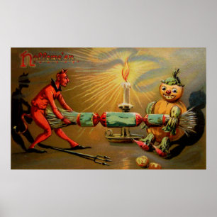 Poster Pétard de Halloween