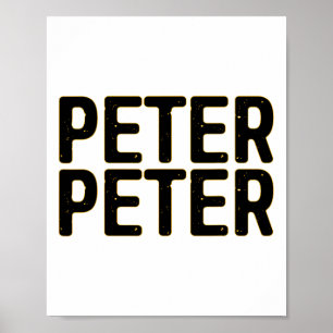 Poster Peter Citrouille Mangeur Costume d'Halloween