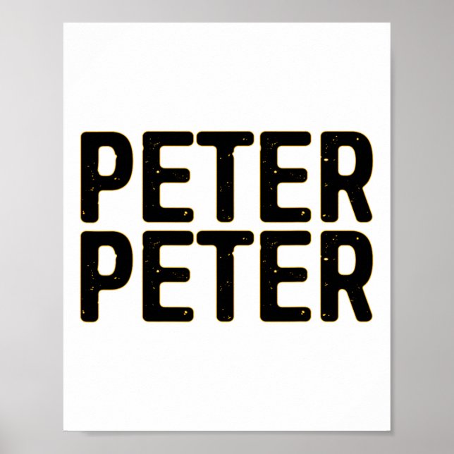 Poster Peter Citrouille Mangeur Costume d'Halloween (Devant)