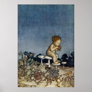 Poster Peter Jouait Sa Flûte