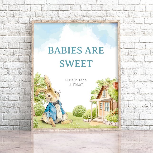 Poster Peter Les Bébés De Lapin Sont Doux Prendre Sont Tr (Créateur téléchargé)