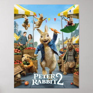 Poster peter rabbit le film fureur