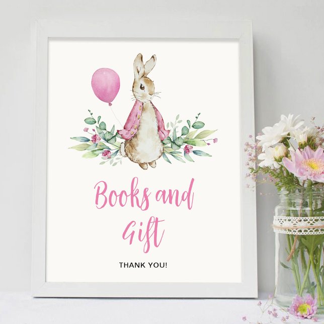 Poster Peter Rabbit Livres et Cadeaux (Créateur téléchargé)