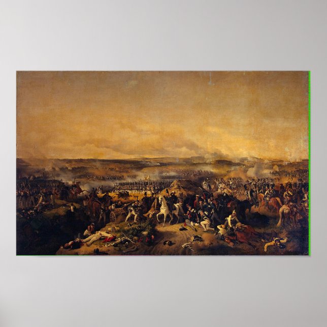 Poster Peter von Hess - La bataille de Borodino (Devant)