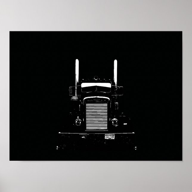 Poster Peterbilt Needle Édition du noeud #2 (Devant)