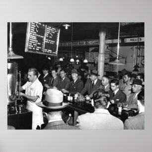 Poster Pete's Bar : 1950