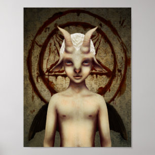 POSTER PETIT BAPHOMET