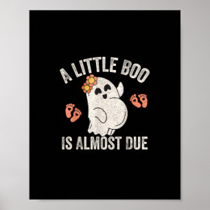 Poster Petit Bois Est Presque Dû Halloween Grossesse Anno